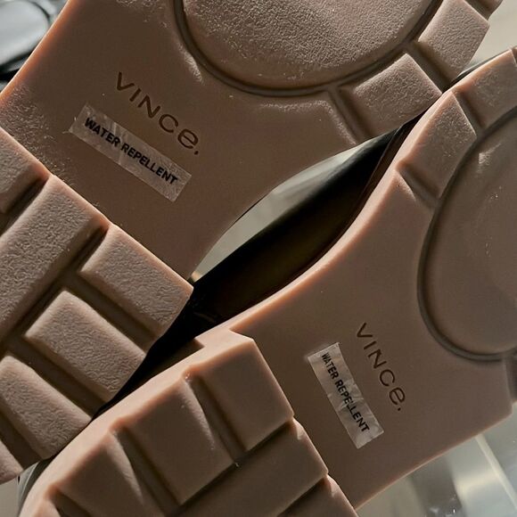 VINCE Remi Booties in Dark Taupe, Water Repellent, New, Size 8.5 - Picture 12 of 14